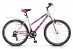 Велосипед 26' рама женская STELS MISS-5000 V розовый, 21 ск., 15'